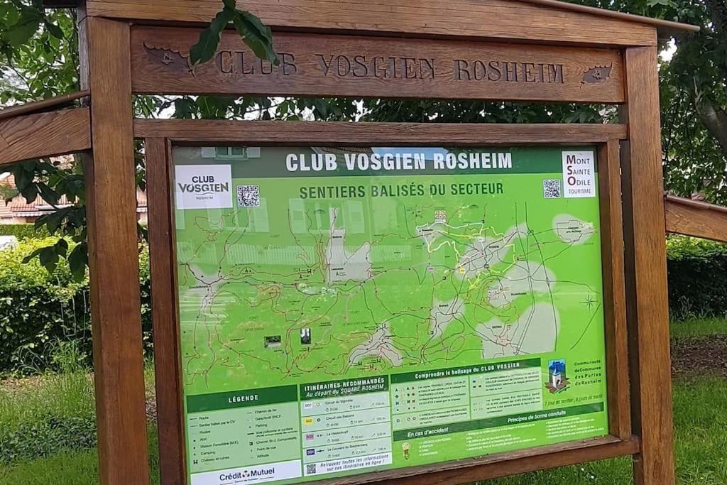 La Maisonnette Bleue, Eco-Logis Equipe De Toilettes Seches Rosheim المظهر الخارجي الصورة